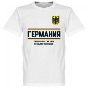 Germany Russia Tour T-Shirt - White