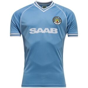 Manchester City Home Shirt SAAB 1982