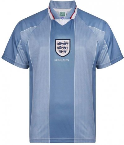 Score Draw England Away Retro Shirt Euro 1996