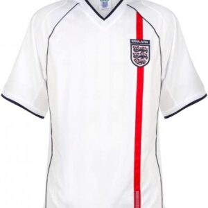 Score Draw England Home Retro Shirt 2001-2003