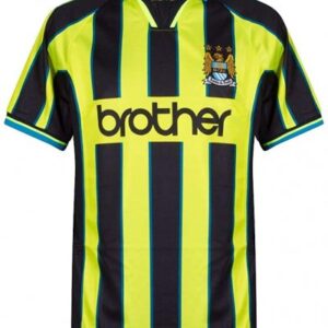 Score Draw Man City Wembley Play-Off Retro Shirt 1998-1999